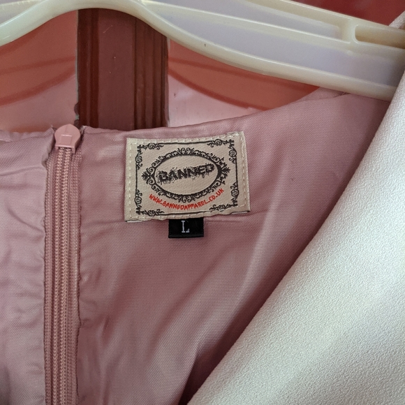 Banned Apparel Dusty Pink Sailor dress - Picture 5 of 13